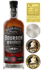 Sugar House Distillery Bourbon Whiskey SLC Utah Golde Medal Winner