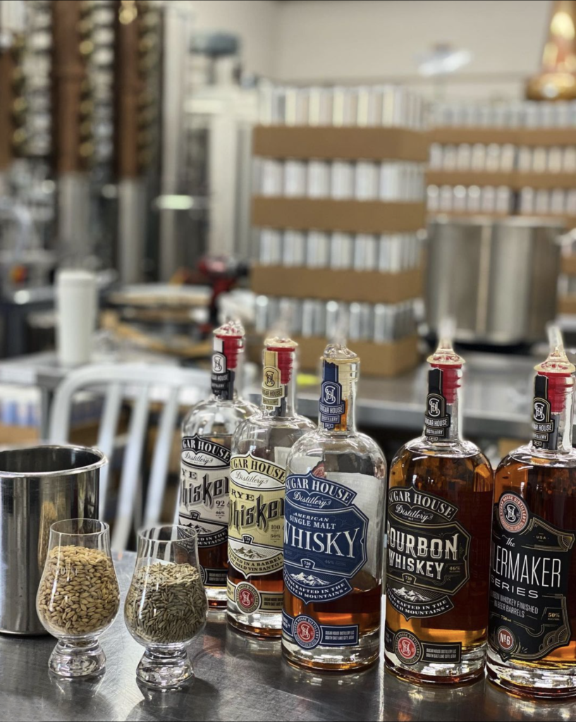 Sugar House Distillery Spirits