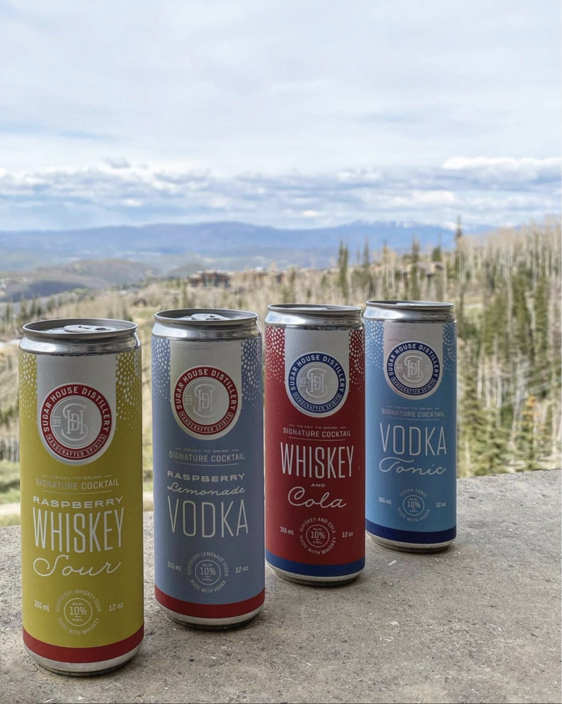 Sugar House Distillery Canned Cocktails